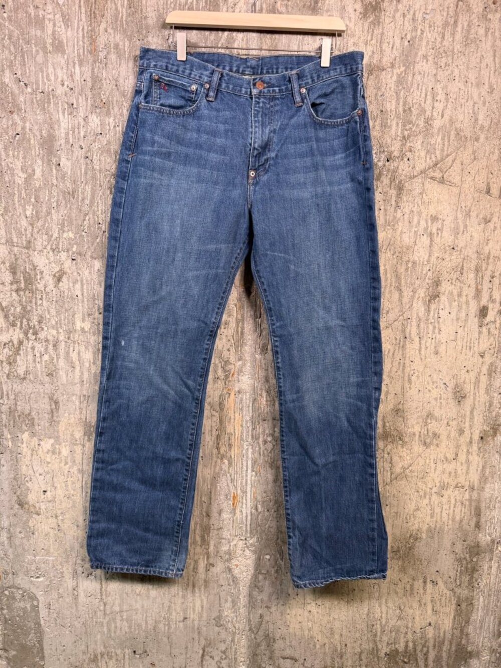 POLO RALPH LAUREN Men's Classic Fit Straight Leg Jeans Size 34X34 in Medium Wash